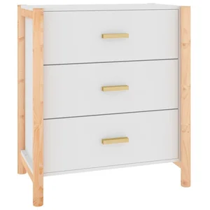 vidaXL Sideboard Sideboard Weiß 62x38x70 cm Holzwerkstoff (1 St) günstig