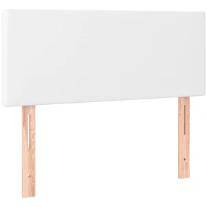 vidaXL Bett Kopfteil Weiß 90x5x78/88 cm Kunstleder (1-tlg) günstig