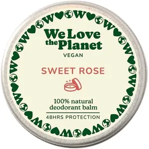 We Love The Planet Deo Creme Süße Rose: 24h Natürlicher Schutz mit zartem Rosenduft für sensitive Haut - 35g günstig