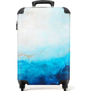 NoBoringSuitcases.com® Koffer Handgepäck Trolley Rollkoffer Kleine Rei...