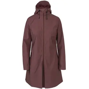 Damen wasserfester Kapuzenmantel Agu Urban Braun L günstig