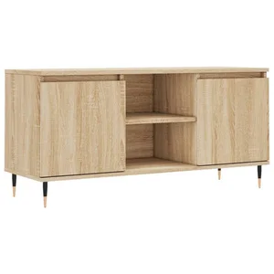 vidaXL TV-Schrank TV-Schrank Sonoma-Eiche 104x35x50 cm Holzwerkstoff (1-St) günstig