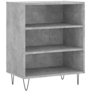 vidaXL Sideboard Sideboard Betongrau 57x35x70 cm Holzwerkstoff (1 St) günstig