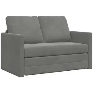 vidaXL 2-Sitzer Wandelsofa im modernen Design mit Metall- und Holzrahm... günstig
