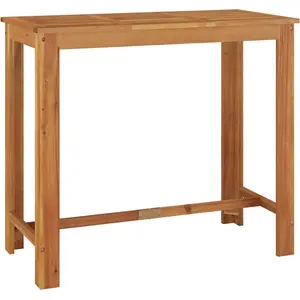 vidaXL Garten-Bartisch 120x60x105 cm Massivholz Akazie günstig