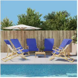 vidaXL, Strandtuch, Wavenen (6 Stück) (135 x 60 cm) günstig