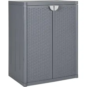 vidaXL, Gartenhaus + Gartenschrank, Forstinning (2 Böden) günstig