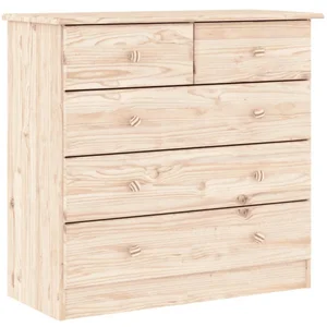vidaXL Kommode Kommode ALTA 77x35x73 cm Massivholz Kiefer (1 St) günstig