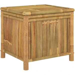 vidaXL Gartentruhe 60x52x55 cm Bambus günstig