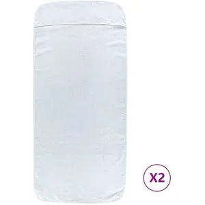 vidaXL, Strandtuch, Wavenen (2 Stück) (75 x 200 cm) günstig