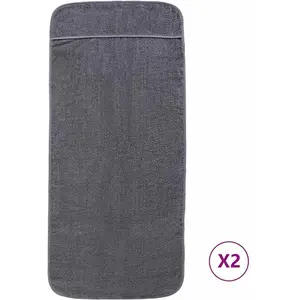 vidaXL, Strandtuch, Wavenen (2 Stück) (60 x 135 cm) günstig