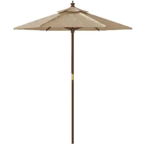 vidaXL, Sonnenschirm, Herrenau (1.96 m) günstig