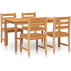 vidaXL, Gartentisch + Balkontisch, Walunon (Bank + 2x Stuhl + Tisch) (150 x 90 x 77 cm) günstig