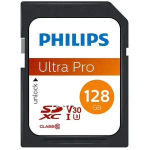 Philips Sdxc 128gb Class 10 Uhs-i U3 V30 A1 Speicherkarte