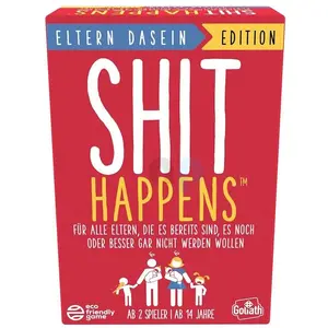 Goliath Toys Kartenspiel Shit Happens Parenting Edition (Deutsch, 2 - 4 Spieler)
