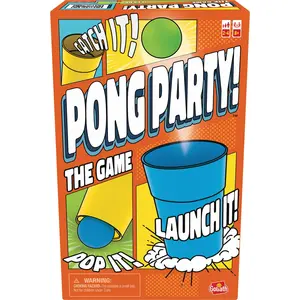 Goliath Pong Party, Gesellschaftsspiel für Kinder ab 8 Jahren, Partysp...