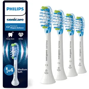 Philips Sonicare Premium Plaque Defense HX9044/87 Weiß (4 Stück) günstig