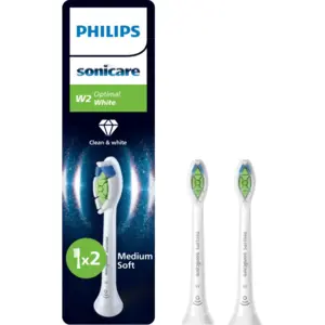 Philips Sonicare Optimal White HX6062/87 Weiß (2 Stück)