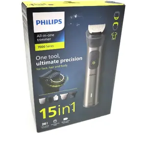 Philips All-in-One Trimmer MG7950/15 Serie 7000, Grau, 0,5 mm, 2 cm, 0...