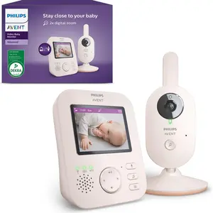 Philips AVENT Babyphone SCD881/26 Video-Babyphone Advanced, IR, 300 m,...