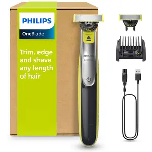 Philips OneBlade 360 QP2734/30 Face, Folienschaber, Anthrazit, Limette... günstig