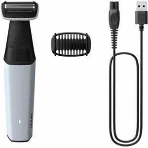 Philips BODYGROOM Series 3000 BG3007/01 Wasserfester Trimmer für Körpe...