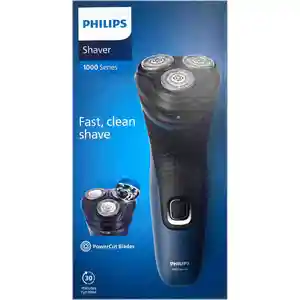 Philips SHAVER 1000 Series S1134/00 Elektrischer Trockenrasierer, Rota...