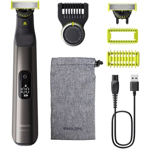 Philips OneBlade Pro 360 QP6552/30 Face and Body Silber