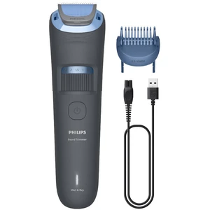 Philips Bartschneider Serie 3000 BT3619/15 für präzises Bartstyling, 2...