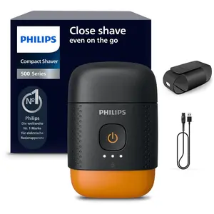 Philips Shaver 500 Series S595/05 Kompakter, elektrischer Nass- und Tr...