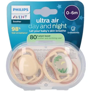 Philips Avent Schnuller +0m Air Nacht/Tag 2 ct günstig