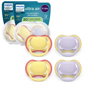Philips AVENT Ultra Air Schnuller für Babys 0-6 Monate, weich & symmet... günstig