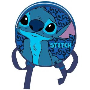 Stitch Runder Rucksack 27 Cm Blau Blau One Size