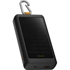 Xtorm 20 W Go2 Powerbank 10.000 mAh Solar & Light Schwarz