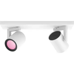 Philips Hue Argenta Aufbauspot White & Color - Weiß - 2 Spots