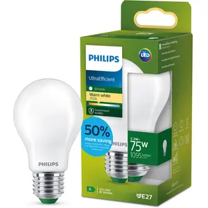 Philips Classic E27 52w 1095 Lumens 2700k 6 X 104 Cm Led-lampe günstig
