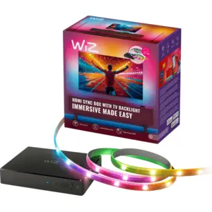 WiZ HDMI Sync Box + Lightstrip für 75- bis 85-Zoll-Fernseher günstig