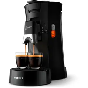 Philips CSA230, Espressomaschine, 0,9 l, Kaffeepad, 1450 W, Schwarz