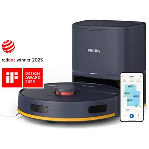 Philips HomeRun 2000 Series Saug- & Wischroboter, blau (XU2100/15)
