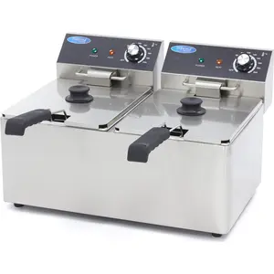 Maxima - Gastro Fritteuse - 2 x 8 l - 2 Körbe - Bis zu 2,8 kg Pommes F... günstig