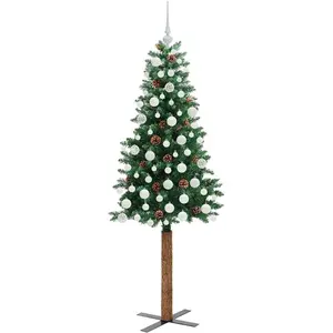 vidaXL, Weihnachtsbaum, Fenja (mit 120 weissen Bällen) (180 cm)