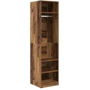 vidaXL, Kleiderschrank, Dorcoles (3 Regale) (50 x 50 x 200 cm) günstig