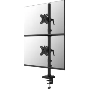 Neomounts NERO DS60-600BL2V Monitorhalterung Schwarz