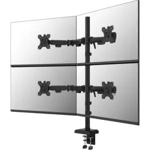 Neomounts NERO DS60-600BL2-2 Monitorhalterung Schwarz günstig