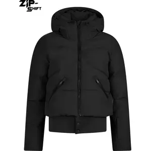 Protest Damen Skijacke PRTPreppy ZIP-SHIFT True Black : L Größe: L günstig
