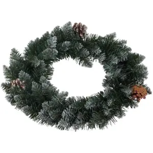 Home&Styling, Dekokranz, Weihnachtskranz mit Tannenzapfen, Ø 40 cm