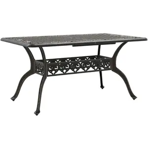 vidaXL, Gartentisch + Balkontisch, Talesia (150 x 90 x 72 cm) günstig
