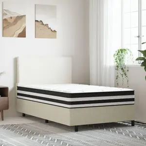 vidaXL Matratze Taschenfederkern Mittel 120x200 cm günstig