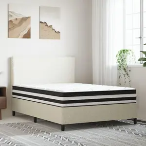 vidaXL Matratze Taschenfederkern Mittel 140x190 cm günstig