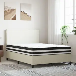vidaXL Matratze Taschenfederkern Mittel 140x200 cm günstig